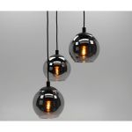 Eglo Pendelarmatuur Ariscani Staal Zwart | Geschikt voor 3x E27